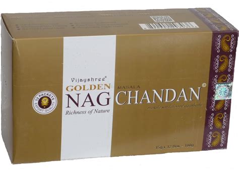 Amazon Golden Nag Chandan Masala Agarbathi Incense Sticks 180