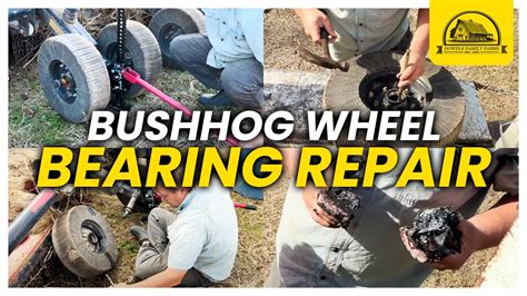 Learning How To Replace Wheel Bearing On Bushhog Legend Youtube