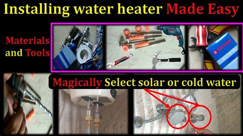 How To Install Electric Water Heater Wiring