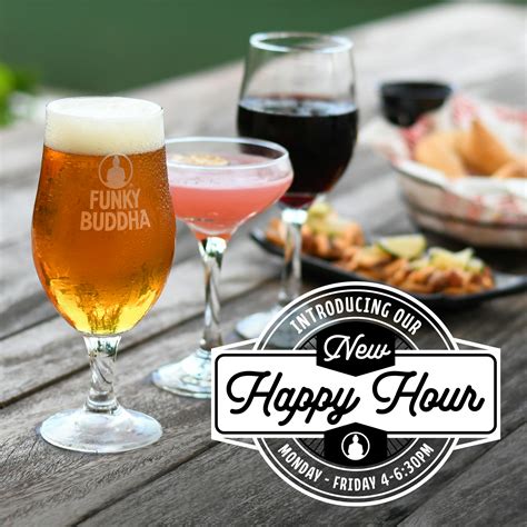 New Taproom Happy Hour | Funky Buddha