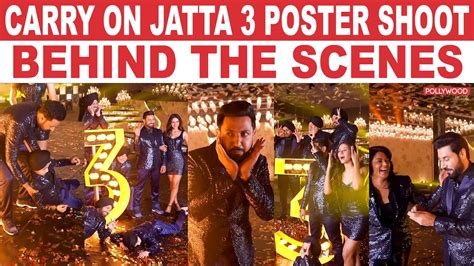 Carry On Jatta First Look Poster Shoot Gippy Grewal Binnu Dhillon