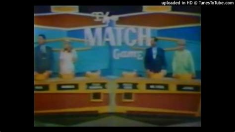 The Match Game Theme 1969 Youtube