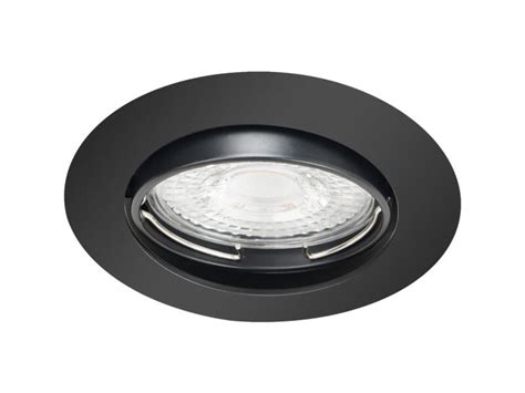 Prolight Led Inbouwspot Gu10 4w Zwart 3 Stuks Hubo