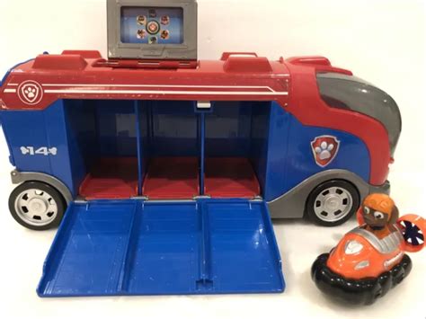 Paw Patrol Mission Cruiser Patroller Bus Rv Car Vehicle Sound Zuma