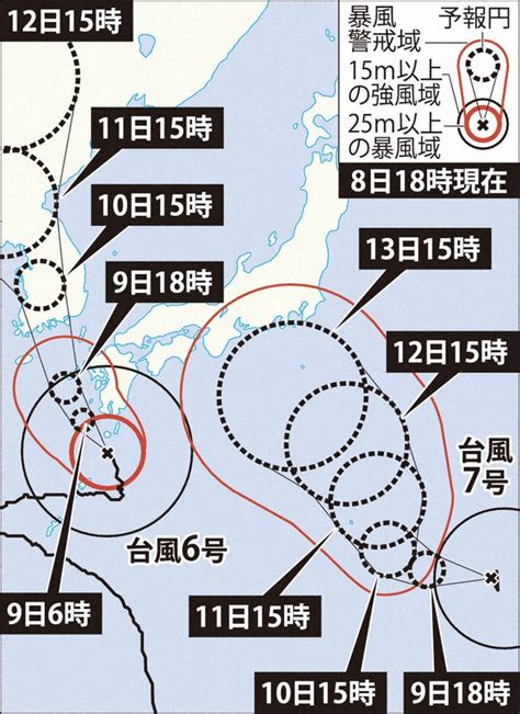 台風7号発生 13日に関東・東海沿岸部が暴風域に入る可能性も 毎日新聞