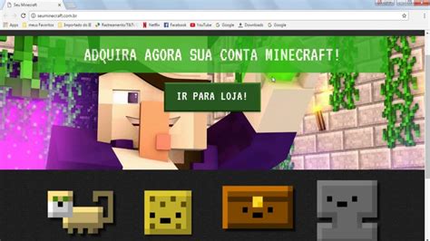 Como Ter Uma Conta De Minecraft Original Full Acesso Gratis Mlk