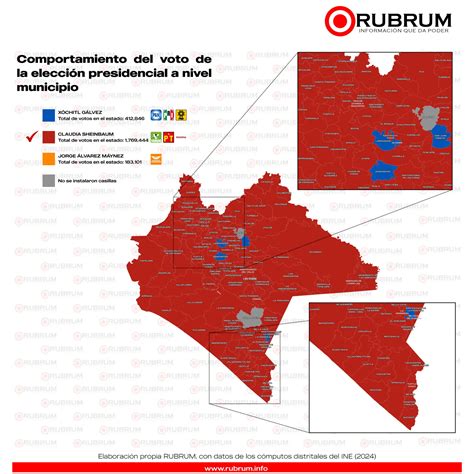 Elecciones 2024 Comportamiento Del Voto En Chiapas Rubrum