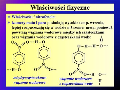 Fenole cz I Struktura i nazewnictwo fenoli Właściwości fizyczne