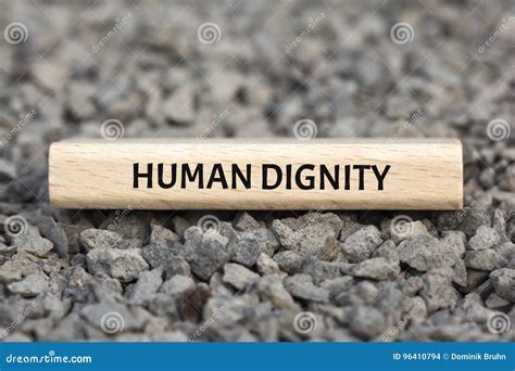 Human Dignity Image With Words Associated With The Topic Community Of