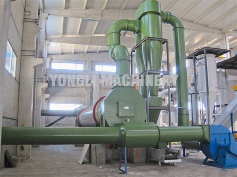 Single Layer Drum Dryer Yongli Biomass Pellet Machine