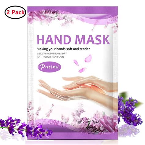 2 Pack Hands Moisturizing Gloves Hand Skin Repair Renew Mask Infused