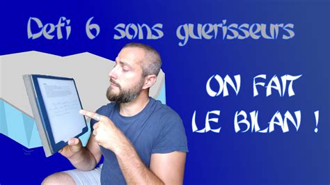 Le Bilan Du Challenge Jours Sons Gu Risseurs Youtube