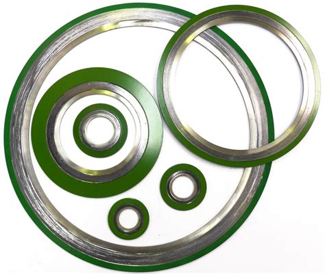 Spiral Wound Gasket Carbon Steel Outer Ring Ss Inner Ring