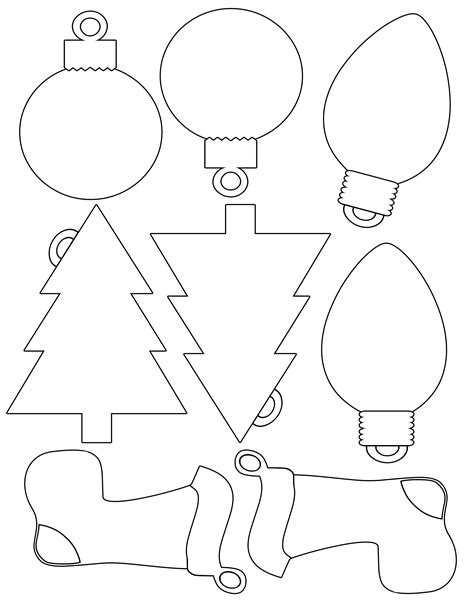 Free Printable Christmas Decorations Pdf