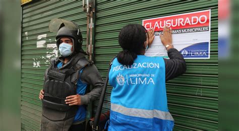 Cercado De Lima Clausuran Galer A En Las Malvinas Por No Cumplir Con