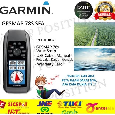 Jual Garmin Gpsmap 78S Peta Indonesia Garansi Resmi Tam 2 Tahun Ready