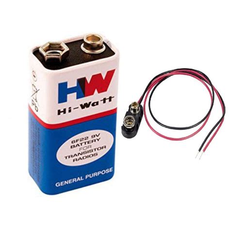 Hw 9V Battery With Cap