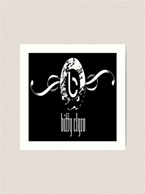 Best Top Trending Of Biffy Clyro Logo Art Print For Sale By