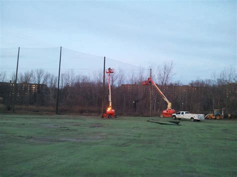 Driving Range Barrier Net Installation, Alley Pond, Queens NY | GRN