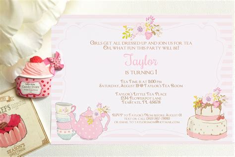 Tea Party Invitation 21 Examples How To Create Tips