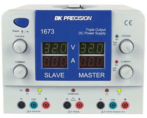 BK Precision BK1672 And 1673 Triple Output DC Power Supply TTid