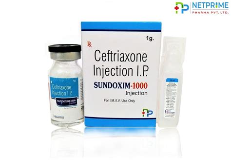 SUNDOXIM 1000 Allopathic Ceftriaxone 1gm Injection At Best Price In