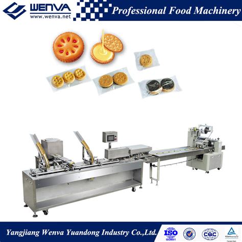 Hot Sale Import Biscuit Chocolate Sandwich Machine China Sandwiching