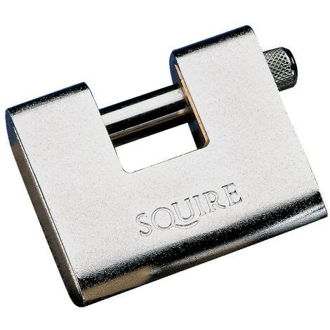 Squire ASWL2 Warehouse Armoured Steel Key Padlock 80mm