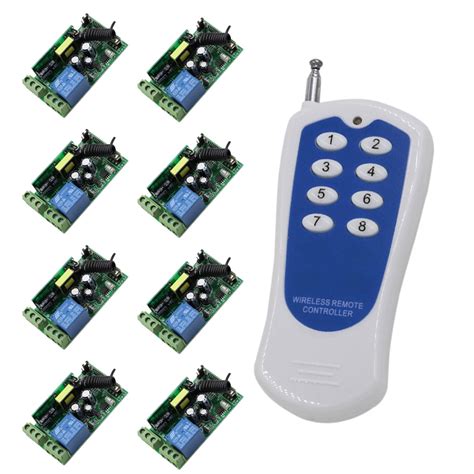 Long Distance W Ch Ac V V V V V Rf Wireless Remote