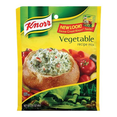 Knorr Vegetable Recipe Mix Spinach Dip New Recipes