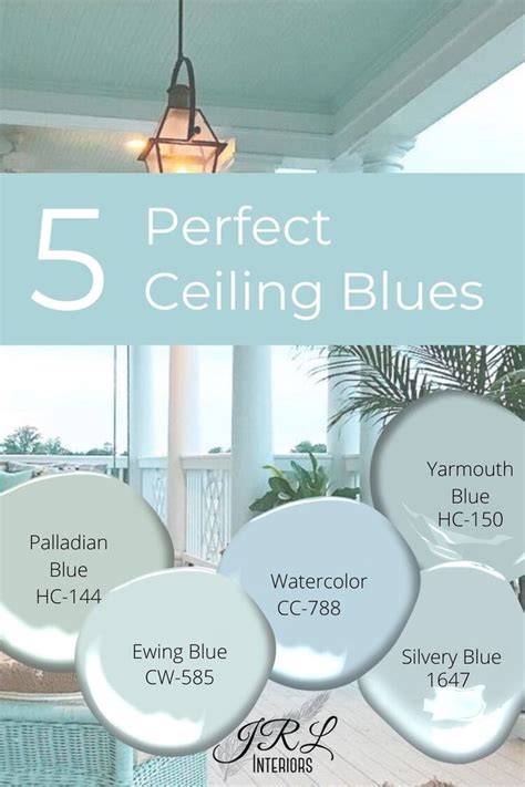 JRL Interiors What Color Should I Paint My Ceiling Beach House