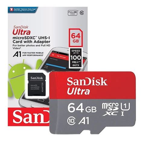 Memoria SanDisk Ultra MicroSD De 64GB Innovatech