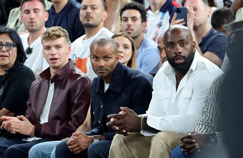 Photo Léon Marchand Tony Parker Thierry Henry Teddy Riner Les