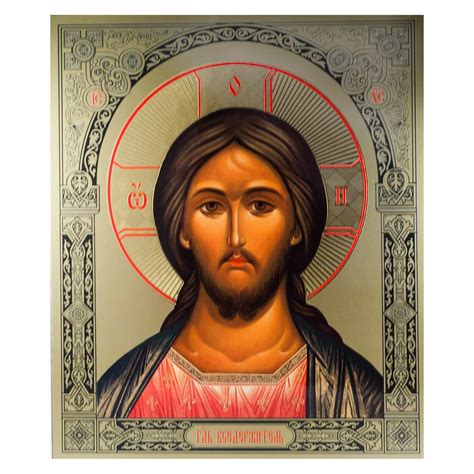 Russische Ikone Pantokrator Jesus Christus Ikone Orthodoxe Etsy