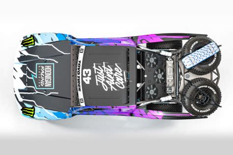 Ken Block S Hp Hoonigan Trophy Truck Revealed At A Beach Party