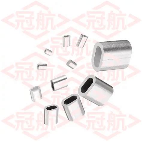 Aluminum Wire Rope Ferrule Din Mm Steel Cable Ferrule Alibaba