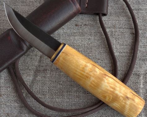 Custom Handmade Mora Puukko Knife With Sheath Morakniv Scandinavian