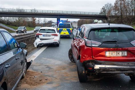 A73 Oberfranken Schwere Unfälle mit mehreren Verletzten Oberfranken