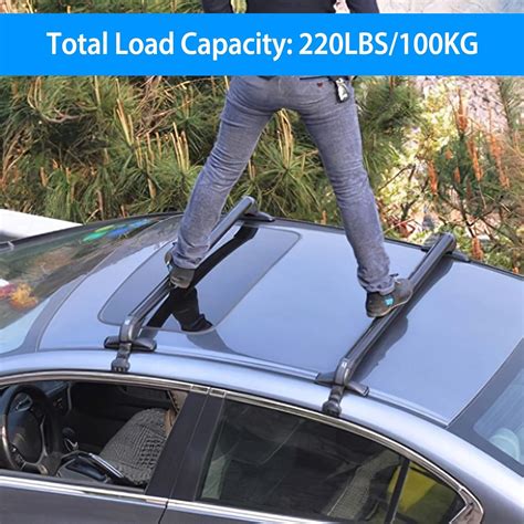 Buy Universal Roof Rack 48 Car Top Roof Rack Cross Bar Luggage