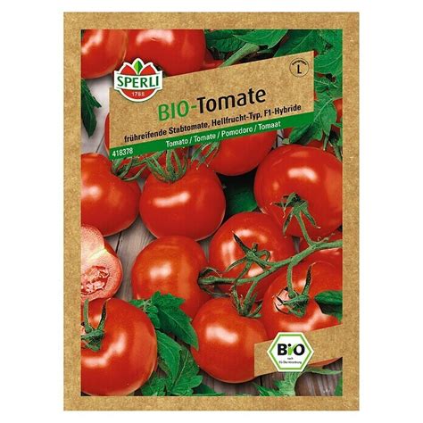 Sperli Gemüsesamen Tomate Diplom Solanum lycopersicum Erntezeit