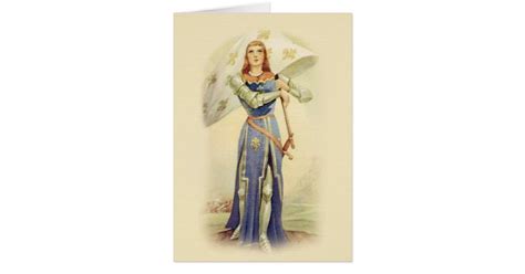 St Joan Of Arc Flag Soldier Catholic Zazzle