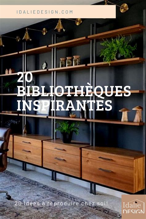 DIY 20 idées inspirantes de bibliothèques Wohnzimmer Haus