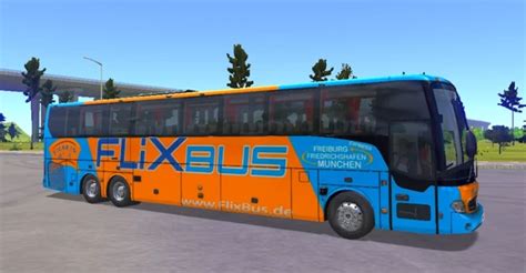 Mercedes Benz Tourrider FLIXBUS Skins Bus Simulator Ultimate