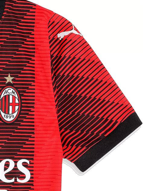 Puma Herren Heimtrikot Ac Milan Rot