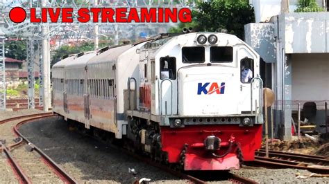 🔴 Live Naik Kereta Api Mataram Kelas Premium Jakarta Pasar Senen