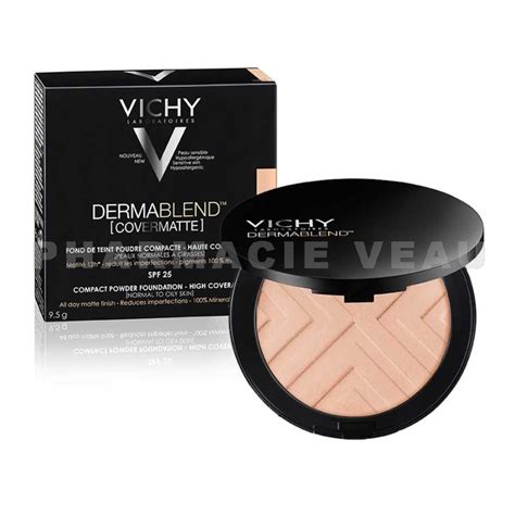 VICHY DERMABLEND NUDE N 25 Fond De Teint Poudre Compacte 9 5g