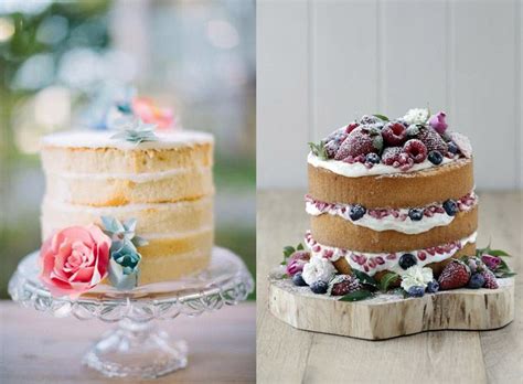 Nude Cakes Una Boda Original Blog De Bodas E Ideas