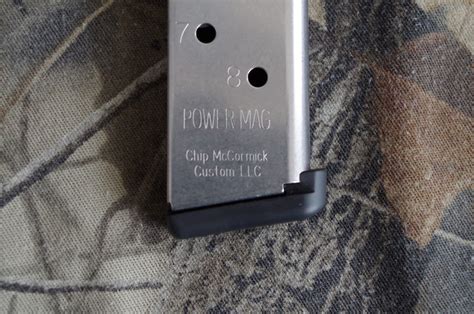 Chip Mccormick Power Mag Acp Stainless Rd Woodland Armory