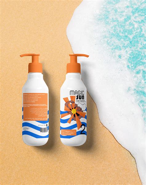 Sunscreen Packaging Lifting On Behance