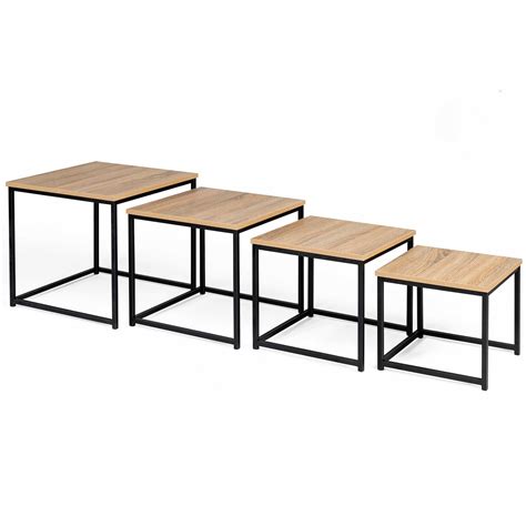 Tables Basses Gigognes Industrielles Cm Detroit Id Market